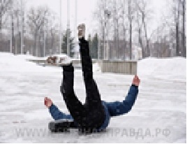 Гололёд — это опасно. Профилактика травматизма при гололёде