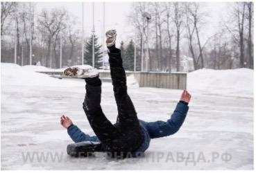 Гололёд — это опасно. Профилактика травматизма при гололёде