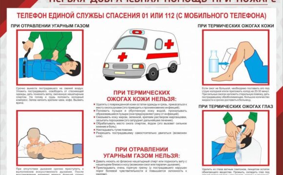 РЕКОМЕНДАЦИИ ПО ДОВРАЧЕБНОЙ ПОМОЩИ ПОСТРАДАВШИМ ПРИ ПОЖАРЕ